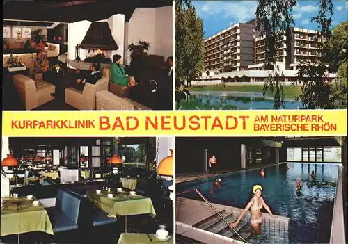 Bad Neustadt Kurpark Klinik Teilansichten Kat. Bad Neustadt a.d.Saale