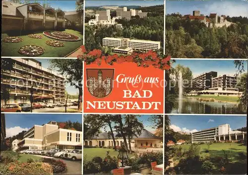 Bad Neustadt Franken Sanatorium Teilansichten Salzburg Kat. Bad Neustadt a.d.Saale