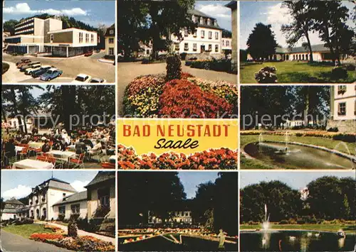 Bad Neustadt Kuranlagen Teilansichten Kat. Bad Neustadt a.d.Saale