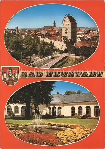 Bad Neustadt Stadtblick Wandelhalle Kat. Bad Neustadt a.d.Saale