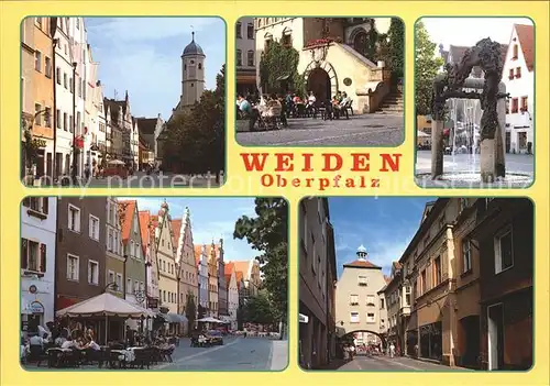 Weiden Oberpfalz Fussgaengerzone Kat. Weiden i.d.OPf.