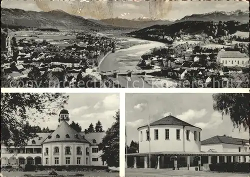 Bad Toelz Panorama Kurhaus und Wandelhalle Kat. Bad Toelz