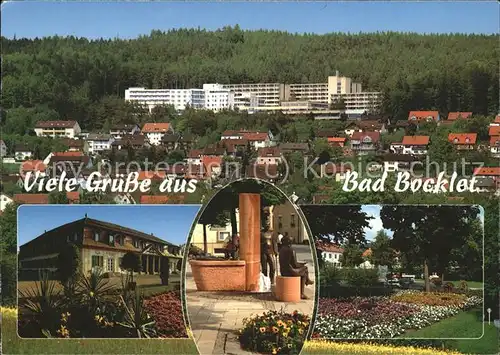 Bad Bocklet Panorama Teilansichten Kat. Bad Bocklet