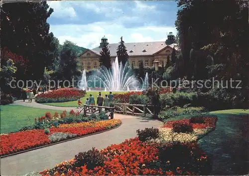 Bad Kissingen Rosengarten Wasserspiele Kat. Bad Kissingen