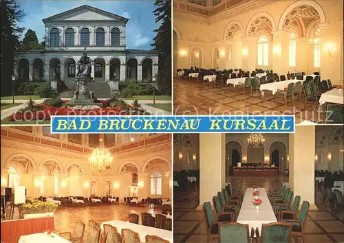 Bad Brueckenau Staatsbad Kursaal Kat. Bad Brueckenau