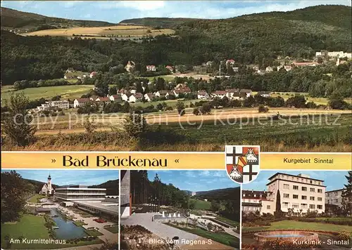 Bad Brueckenau Kurgebiet Kurmittelhaus Kurklinik Kat. Bad Brueckenau