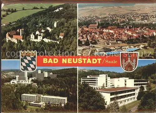 Bad Neustadt Panorama Salzburg Rhoenklinikum Fliegeraufnahme Kat. Bad Neustadt a.d.Saale