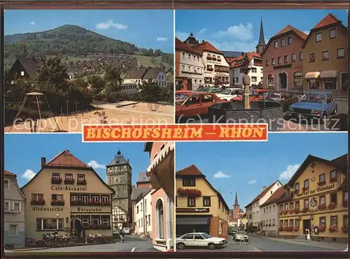 Bischofsheim Rhoen Gaestehaus Ferienhaeuser Marktplatz Schwedenstrasse Kat. Bischofsheim a.d.Rhoen