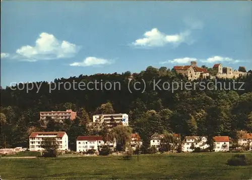 Bad Neustadt Kurhaeuser mit Kaiserpfalz Salzburg Kat. Bad Neustadt a.d.Saale