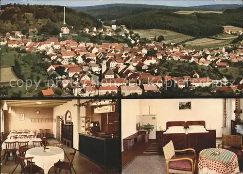 Taennesberg Panorama und Cafe Schloessl Kat. Taennesberg