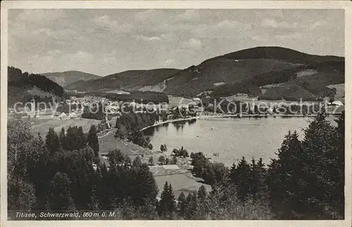 Titisee Panorama Kat. Titisee Neustadt