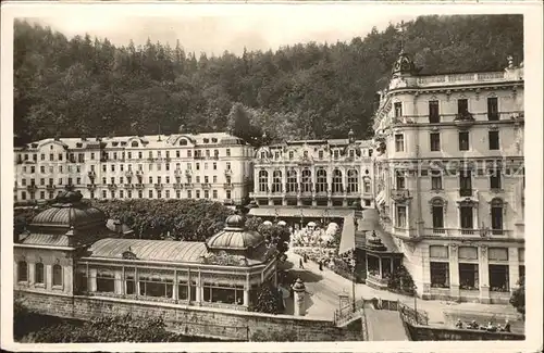 Karlsbad Eger Boehmen Park Hotel Pupp Kat. Karlovy Vary