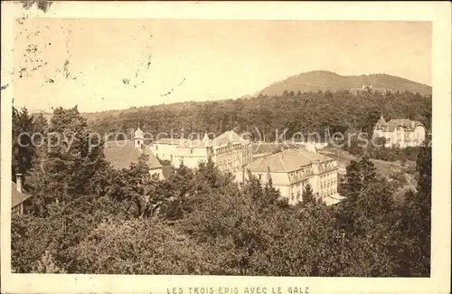 Trois Epis Haut Rhin Elsass avec le Galz Kat. Ammerschwihr