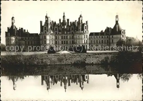 Chambord Blois Le Chateau facade nord Kat. Chambord