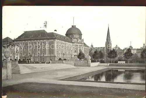 Posen Poznan Ansiedelungskommission und Paulikirche Feldpost / Poznan /