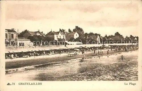 Chatelaillon Plage La Plage Kat. Chatelaillon Plage