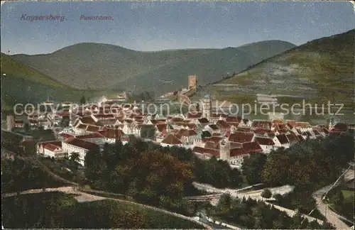 Kaysersberg Haut Rhin Panorama Kat. Kaysersberg