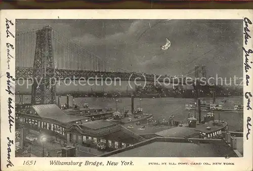 New York City Wilhalmsburg Bridge / New York /