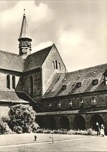 Lehnin Kloster und Konventgarten mit Kreuzgang Kat. Kloster Lehnin