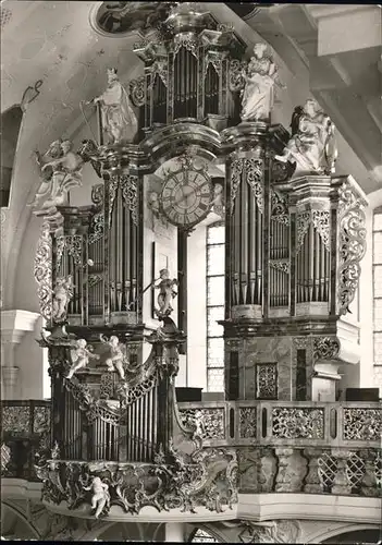 St Peter Schwarzwald Orgelprospekt von Wenzinger Kat. St. Peter