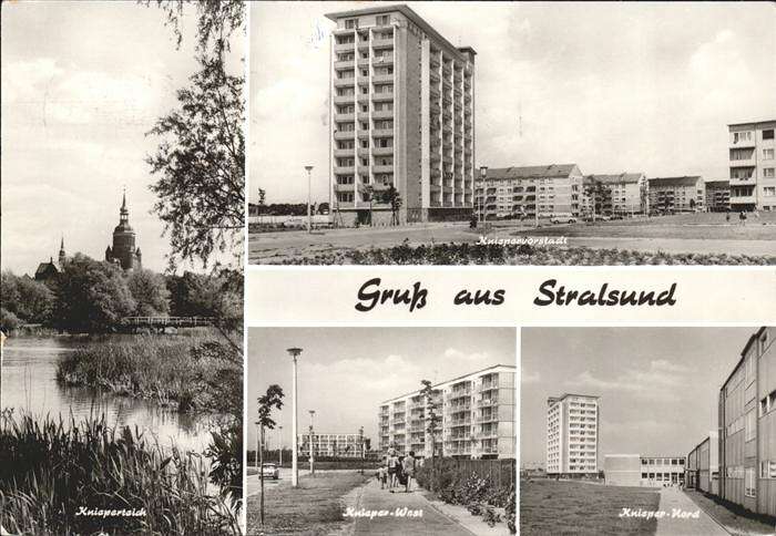 Stralsund Tribseer Damm Knieperteich Kniepervorstadt Kat. Stralsund Nr