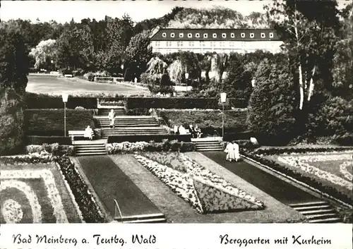 Bad Meinberg Berggarten mit Kurheim Kat. Horn Bad Meinberg