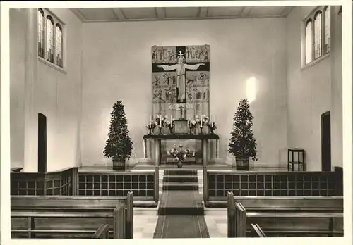 Freiburg Breisgau Kapelle Katharinenstift Kat. Freiburg im Breisgau