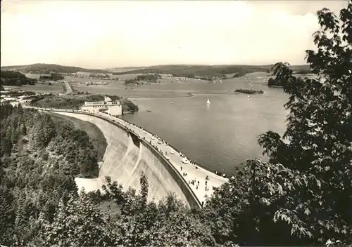 Plauen Vogtland Talsperre Poehl Kat. Plauen