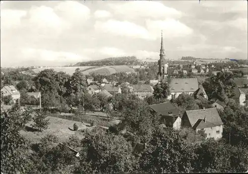 Possendorf Bannewitz Panorama Kat. Bannewitz