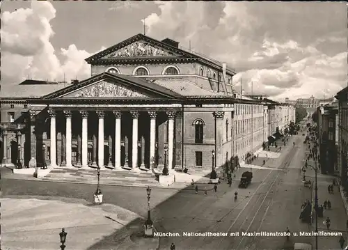 Muenchen Nationaltheater Kat. Muenchen