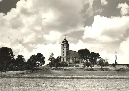 Papstdorf Kirche Kat. Gohrisch