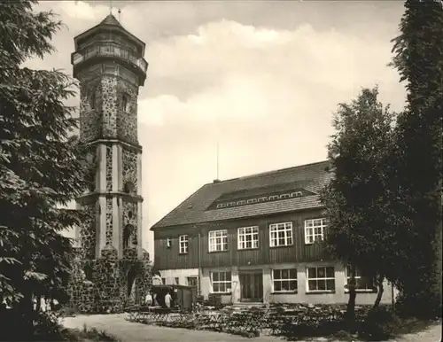 Scheibenberg Berghaus Turm Kat. Scheibenberg Erzgebirge