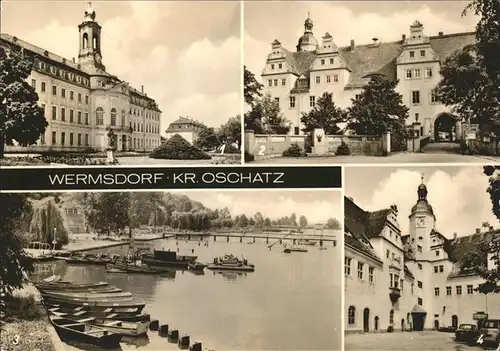 Wermsdorf Schloss Hubertusburg Gondelstation Horstseebad Kat. Wermsdorf