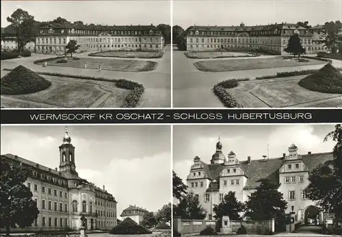 Wermsdorf Schloss Hubertusburg Teilansichten Kat. Wermsdorf