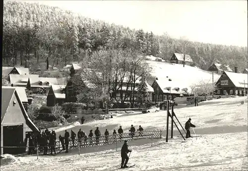 Waltersdorf Zittau Skilift Kat. Grossschoenau Sachsen