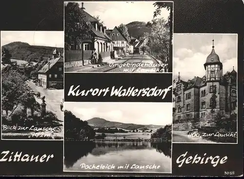 Waltersdorf Zittau Lauschke Umgebindehaeuser Pcheteich HOG Zur Lausche Kat. Grossschoenau Sachsen