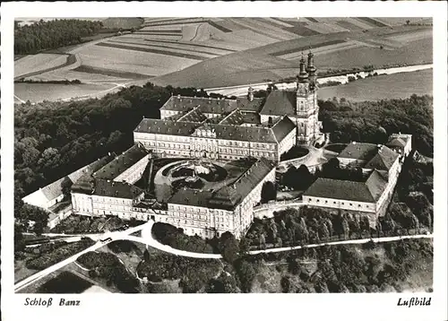 Bad Staffelstein Schloss Banz Fliegeraufnahme Kat. Bad Staffelstein