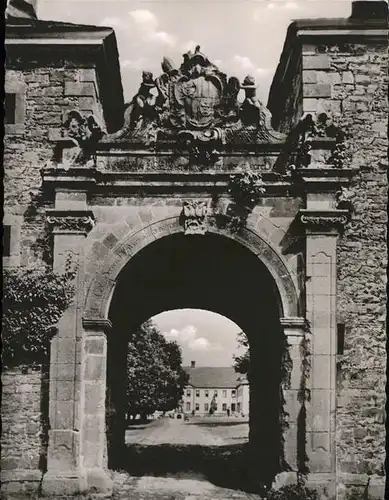 Grafschaft Sauerland Kloster Eingang Kat. Schmallenberg