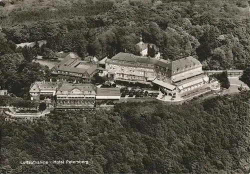 Koenigswinter Hotel Petersberg Fliegeraufnahme Kat. Koenigswinter