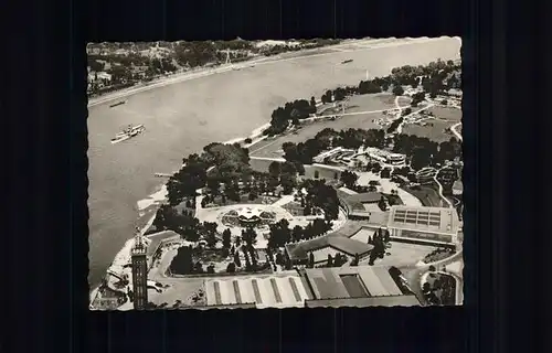 Koeln Rhein Am Tanzbrunnen Fliegeraufnahme Kat. Koeln