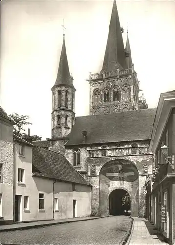 Xanten Tor zum Stiftsbezirk St Viktorsturm Kat. Xanten