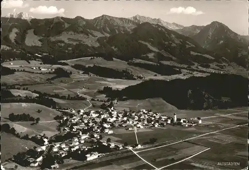 Altstaedten Fliegeraufnahme Kat. Sonthofen