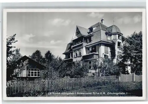 Koenigsfeld Erholungsheim Sonnenhaus x