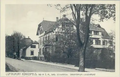 Koenigsfeld Sanatorium Luisenruhe *