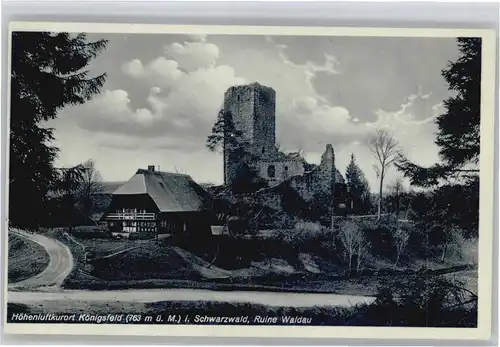 Koenigsfeld Ruine Waldau x