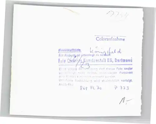 Koenigsfeld Fliegeraufnahme *