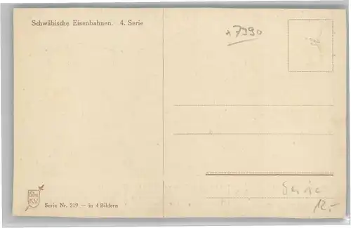 Friedrichshafen Schwaebische Eisenbahn *