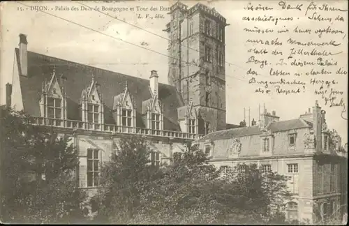 Dijon Palais Ducs Bourgogne Tour Etats x