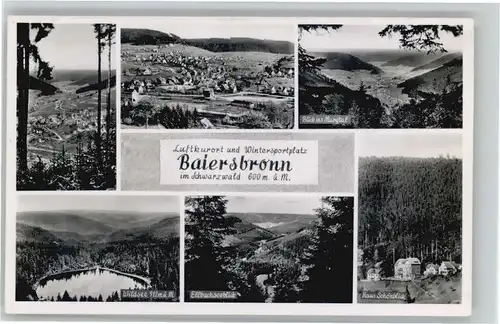 Baiersbronn Murgtal Wildsee Ellbachseeblick Hotel Schoenblick *