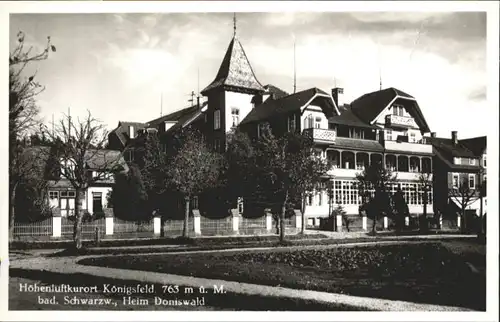 Koenigsfeld Haus Doniswald *